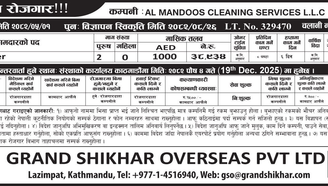 Interview Date: 19 December, 2025