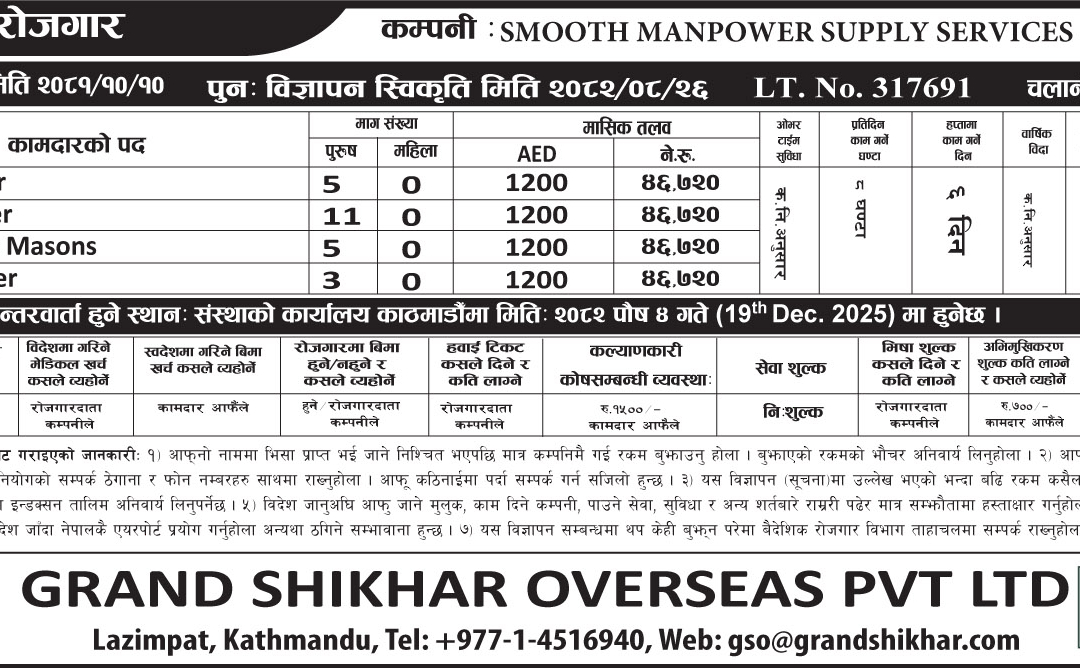 Interview Date: 19 December, 2025